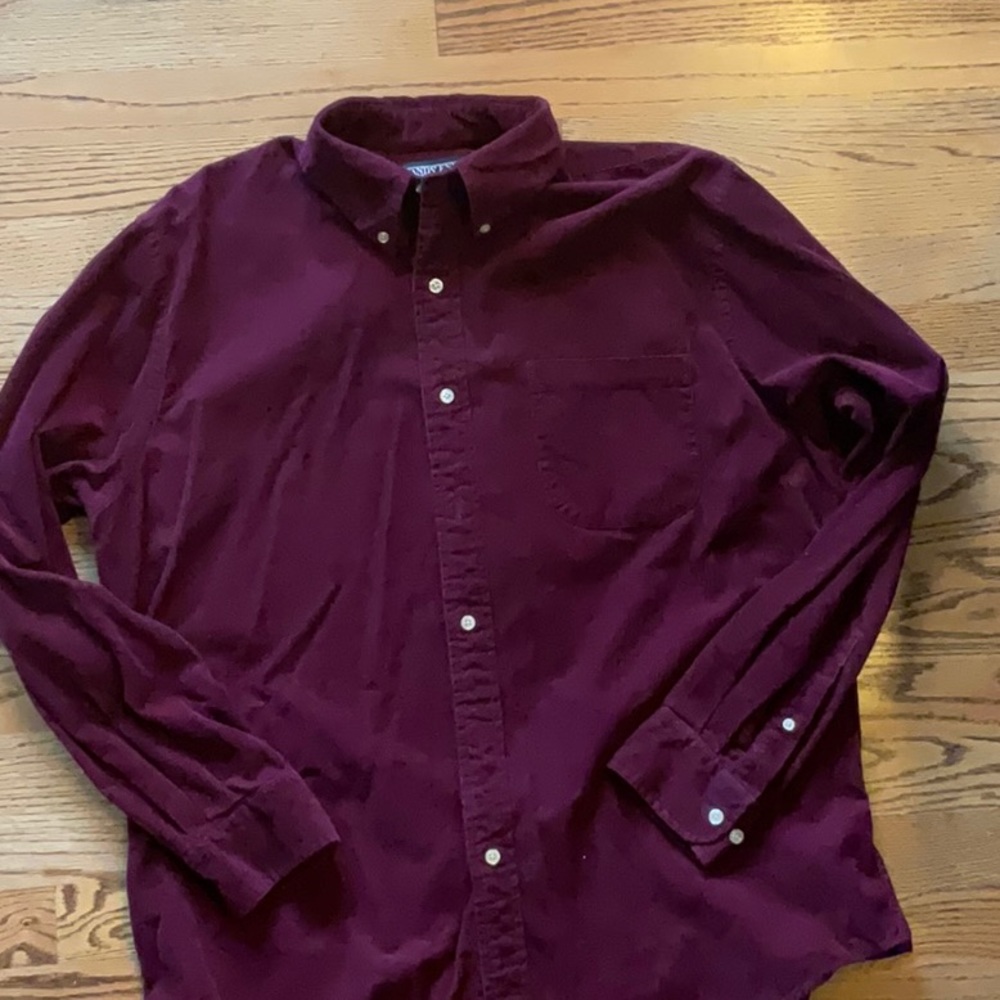 Men’s Corduroy Land’s End shirt
